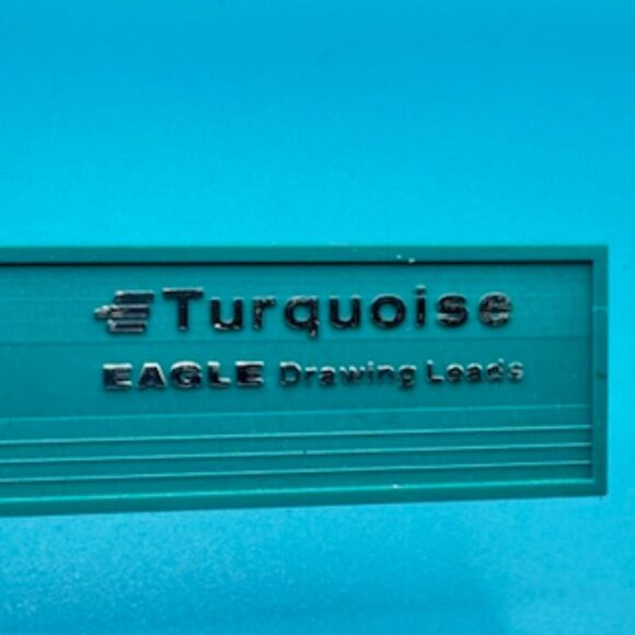 Vintage Berol Eagle Turquoise Filmograph Leads Set E0 E1 E2 E3 NOS Drafting - Picture 2 of 15